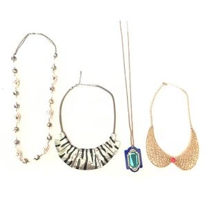 Charming Charlie necklace lot 4pcs.